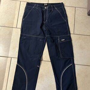 PALACE Dark Blue Cargo Pants for Men